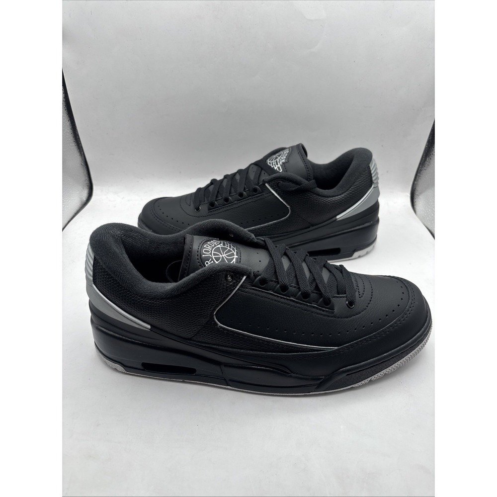 Jordan Air Jordan 2/3 Low Top Sneakers Black/Metallic Silver FD0383-001 2024
